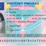 Cumpărați un permis de conducere slovac, cu caracteristici complete, înregistrat – Slovacia
