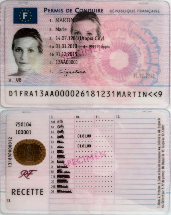 Permis de Conduire France Acheter