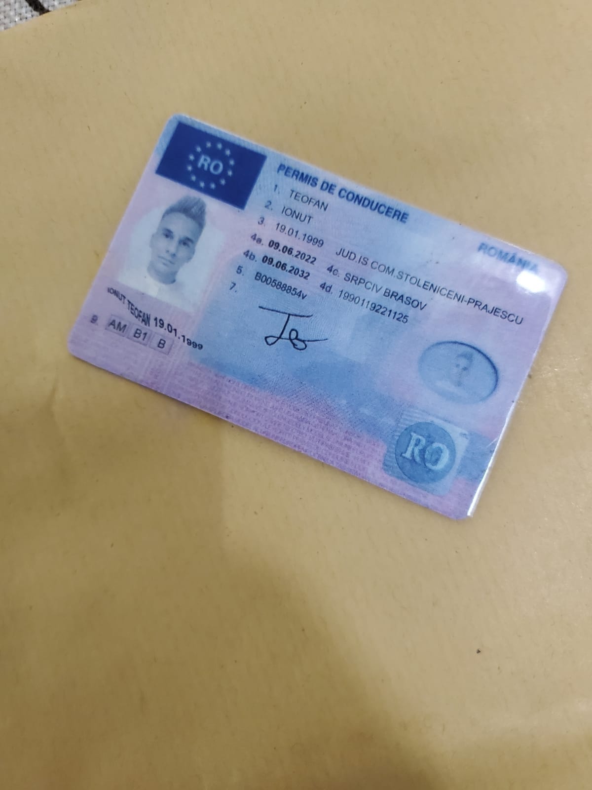 buy real Romanian driving licence without test