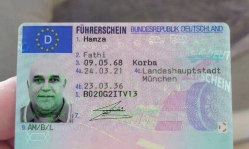 buy German driving license online without test – registered German license