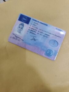 romanian driving licence check online